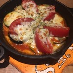 ピッツァナポレターノカフェ - ＊ 茄子とチーズのグリルチーズたっぷり乗せ 600円