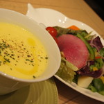 ハタケカフェ - スープとサラダ