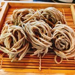 床瀬そば - そば大盛り