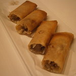 レンゲ - 追加のタパス　春巻き　京鴨柚子胡椒