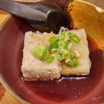 おぎ野 - 蕎麦揚げ出し豆腐