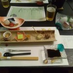 Nihon Ryouri Uwosei - 前菜、お刺身