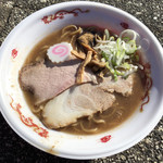 中華蕎麦 とみ田 - 「友情のド豚骨ラーメン」850円（松戸モリヒロフェスタ）