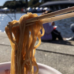 中華蕎麦 とみ田 - 麺（松戸モリヒロフェスタ）