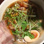 鬼熊 - カラシビ醤油ラーメン850円