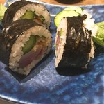 Washokudou Sugizen - 鯵の巻き寿司