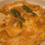 レンゲ - バフンウニの黄金麻婆豆腐