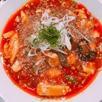 麺屋 愛心 - 汁なし麻婆麺 1000円