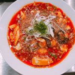 麺屋 愛心 - 汁なし麻婆麺 1000円