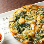 Seafood pancake