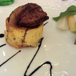 オーベルジュ・ド・リル トーキョー - 季節野菜のキッシュ　フォアグラのポワレを添えて