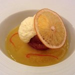 オーベルジュ・ド・リル トーキョー - アリババとオレンジ　ヴァニラ風味の軽いクリーム