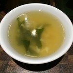 中華料理 翠来軒 - スープ