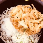 箱根そば本陣 - 冷やしかき揚げそば