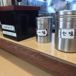 そばの神田 東一屋 - コンディメンツ。