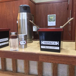 そばの神田 東一屋 - コンディメンツ。