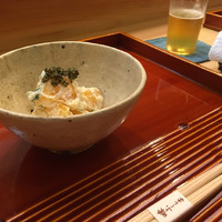 味 ふくしま - 秋の味覚は甘み処を…白和えにし…その上にはとんぶりでアクセントをつける斬新さからスタート(*^o^*)