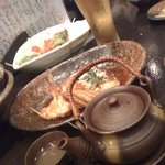Nakayoshi - 鯛のあら炊きと土瓶蒸し♪