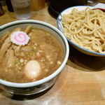 麺屋 狢 - つけ麺（中）、トッピング（メンマ、味玉）