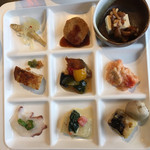 北海道スカイテラス MINORI - 和食も洋食も中華も…美味しいですよ♬︎ ワカサギが少々(^-^;ｸｻｶｯﾀ