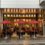 AMALFI  CAFFE - 【2018.11.4】オープンテラス席完備の洒落たお店。