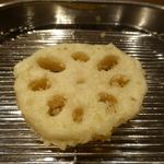 てんぷら 深町 - 蓮根