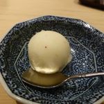 てんぷら 深町 - 林檎シャーベット