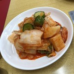 きみや - キムチも美味しいです