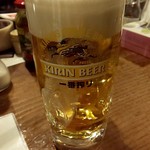 アイニティ - 生ビール　400円