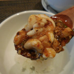 東京チャイニーズ 一凛 - 白子入り麻婆豆腐