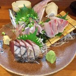 たけ坊 - その日の魚で刺身