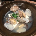 名古屋手羽先 もも焼き 唐揚げ 爽鶏屋 - 豆腐と浅利のあげだし