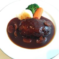 レストラン香味屋 - ハンバーグ（デミグラスソース）2,000円