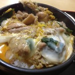 親子丼アップ
