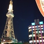 名古屋ビーズホテル - 夜の栄  名古屋テレビ塔 