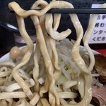 蓮爾 - 【2018.11.23】固茹でバキバキ極太麺‼️