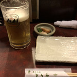 日本ばし とり鹿 - 生ビール