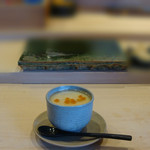鮨処木はら - たちとイクラの茶碗蒸し