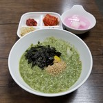 松竹粥専門店 - 特肝入りアワビ粥