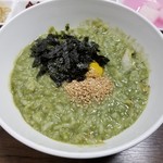 松竹粥専門店 - 特肝入りアワビ粥