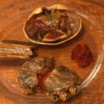 海鮮中国料理黄河 - 鳥取県産セイコ蟹の紹興酒漬け