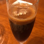 海鮮中国料理黄河 - ブアール茶のゼリーとキャラールとクルミのソース