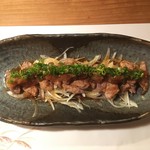 Issei - まぐろの頬肉おろしぽん酢