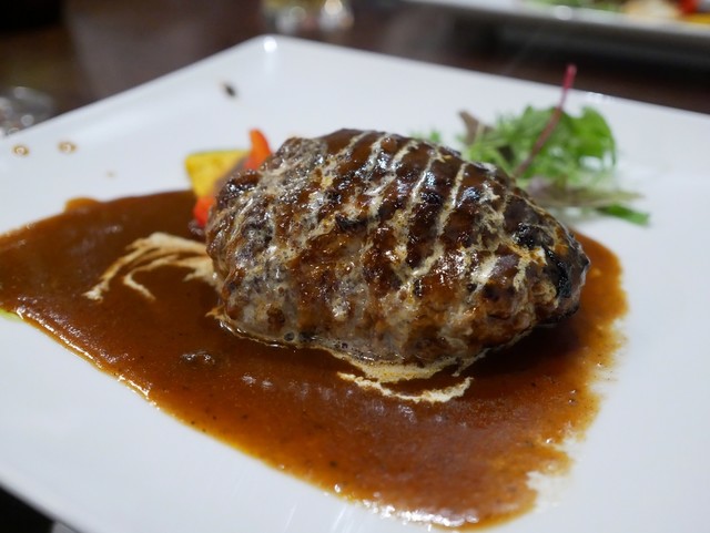 鉄板焼ダイニング 銀座ハンバーグ 鉄板焼dining 銀座ハンバーグ 飯田 ハンバーグ ネット予約可 食べログ