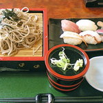 すしたけ - にぎりとざるセット　500円