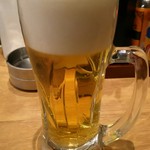 手羽先専門店 はねあげ - 生ビール