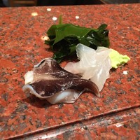 いなせ - トリ貝とヒラメ