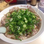 ラーメン 大栄 - ネギ大量！！