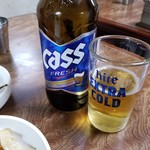 종점숯불갈비 - CASSビール