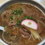 お食事 松月 - 牛肉ラーメン1,300円